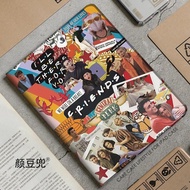 Friends TV Anime Cases For iPad Air 3 4 5 10.9 Mini 5 6 For Pro 12.9 11 10.5 inch Luxury Silicone Fo