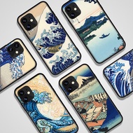 Casing OPPO Reno 3 4 R9s R9 Plus Realme GT/GT neo 5pro Q Q2 V13 V3 Case Phone Cover A3 Hokusai The Great Wave off Kanagawa TPU