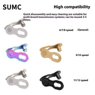 Sumc Bicycle Chain Velcro 6 Speed 7 Speed 8 Speed 9 Speed 10 Speed 11 Speed 12 Speed Quick Release B