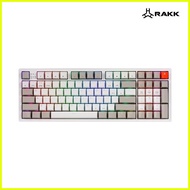 ◊☜ ✈ ◲ Rakk Ilis Mechanical Keyboard | 96 Keys | PBT Keycaps | Type-C USB | 1 Year Replacement Warr