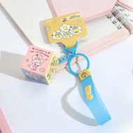 Minions Floral Design Twist Puzzle Keychain Accessory,1.38*1.38*1.38inch(1PC)