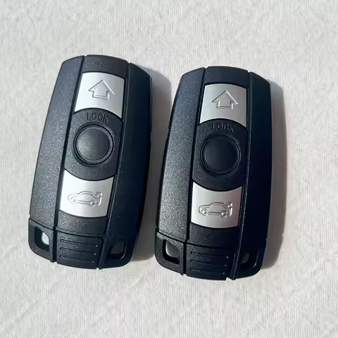 Replacement Auto Key Fob Case for BMW 1 3 5 Series 325i 328i 335i E90 E92 E93 X1 X3 X5 Z4 Keyless En