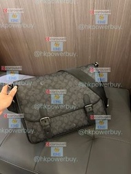 COACH蔻馳新款CAH92 CAH91男士翻蓋郵差包HITCH信97手袋 斜孭袋 禮物 bag