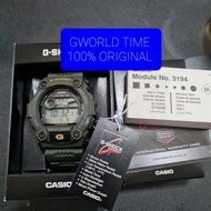 G-SHOCK ORIGINAL G-7900-3/G-7900/G-7900-3DR/G-7900 mat moto hijau