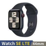 Apple Watch SE 2023 LTE 44mm午夜鋁錶殼配午夜運動錶帶(M/L)