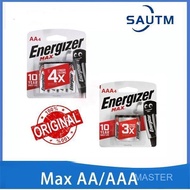 【Local Seller】20-40Pcs Energizer MAX AA / AAA Alkaline Battery 1.5V
