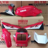Y861 YAMAHA RXZ MILI 55K 3XL IMASEN MERAH PUTIH YAHOO 2 TONE VRC1 BWC1 COVER SET WITH STICKER SIAP T