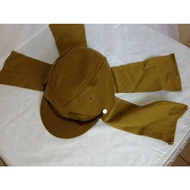 Japanese Ww2 Reproduction Army IJA Soldier Field Wool Cap Hat With Neck Shade Flap