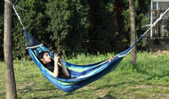 Hammock Outdoor Camping Nylon Rainbow Swing Hammock Berkhemah Buaian Gantung Tidur