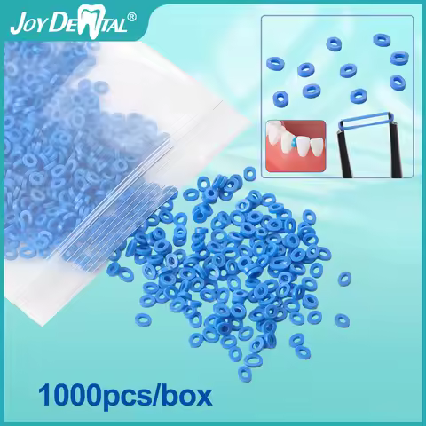 1000Pc/Pack Dental Separators Orthodontic Separating Ligature Ties Rubber Bands Rings Dentistry Orto