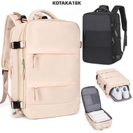 KOTAKA18K Travel Luggage Bagpack,  with USB Charging Port Travel Backpack, Fashion Shoe Pouch 35L La