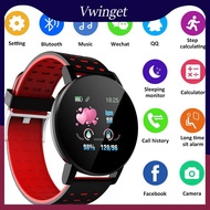 Heart Rate Monitor Fitness Tracker Smartwatch Waterproof Smart Watch Round Smart Bracelet For Android Ios 1.44-inch Scre