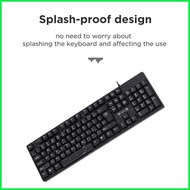 AULA AK205 USB Wired Keyboard | 10 million Keylife | Plug and Play