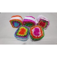 Shaved Crepe Paper Roll/ Floral Crepe Paper