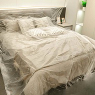 Màng bọc nilon che bụi nội thất đa năng ngăn bụi bảo vệ nội thất che sơn bọc hàng nhiều size