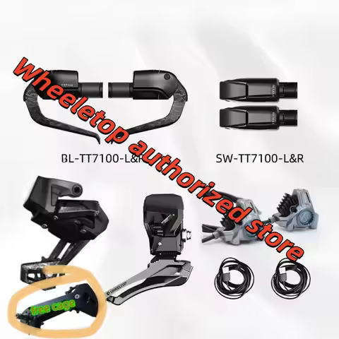 WHEELTOP EDS TT7710, TT Aero Electronic Wireless Groupset, carbon version