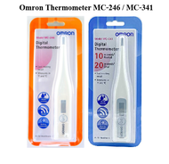 Omron Thermometer Digital MC-246 / MC-341 เทอร์โมมิเตอร์วัดไข้ดิจิตอล