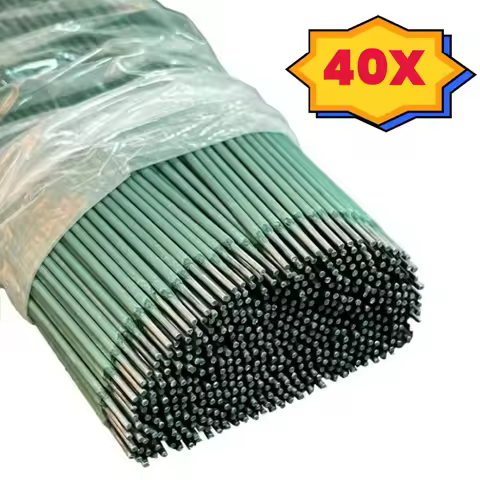 10/40Pcs Arc Welding Rods Stick Electrodes 2.0mm Mild Steel Carbon Steel E6013 J422 All Position Gen