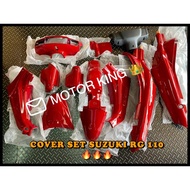 Cover Set Suzuki RG 110 RED Merah Coverset RG110