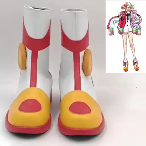 Anime characters Uta Cosplay Shoes Costume Boots Faux Leather Boots