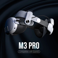 BOBOVR M3PRO แถบคาดศีรษะเหมาะสำหรับ Oculus Quest3อุปกรณ์เสริม Headwear. แบตเตอรี่ตัวดูดแม่เหล็กมีแบตเตอรี่อายุการใช้งานยาวนานและสะดวกสบายและทนทานในการเปลี่ยนผลิตภัณฑ์ใหม่