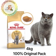 Royal Canin British Short Hair Adult (4kg) - 100% Original Bag Royal Canin British Shorthair Cat Food