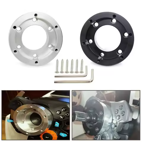 13/14inch For Logitech G29 G920 G923 Steering Wheel Adapter Plate 70mm PCD Racing Car Game Modificat