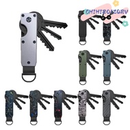 CHIHIRO1ZQRV Key Organizer, with Screwdriver Metal Key  Holder, Smart Holds 2-6 Keys Minimalist Keys