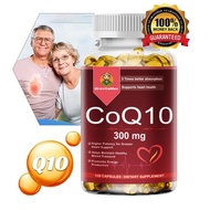 CoQ10 Supplement 300mg, Supports Energy,immune and heart Health, Antioxidant  | 120 Capsules