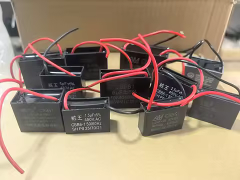 CBB61 Capacitor 450V Fan Starting Capacitor 450V Fan Capacitors 1.2UF/1.5UF/2UF/2.5UF/3UF/4UF/5UF/6U