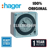 HAGER TIMER EH711 24 HOURS TIMER Analogue Time Switches / DLX LK711 24hour Time/Timer Switch / EPS 24 hrs Time Switch