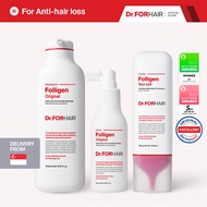 [Dr.FORHAIR] Folligen Original Shampoo 500ml + Folligen Sea Salt Scaler 300g + Folligen Tonic 120ml 