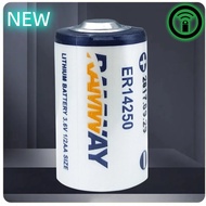 2026 RAMWAY ER14250 Servo battery 3.6V 1/2AA PLC Programming Battery ETC Probe LS14250 battery  (5 y