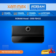 ROBAM 76H1S Kitchen Hood 80cm 1800m3/h Strong Suction Slim/Thin Cooker Hood Gesture Control Silent B