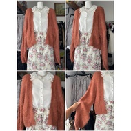 [2hand_thrift] freesize woolJacket length 50