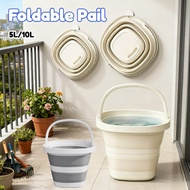 Collapsible Bucket 5/10L Portable Foldable Foot Bath Tub Square Household Bucket 折叠水桶 Collapsible Pa