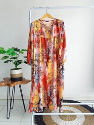 Gamis Simfony Homedress Daily Ld 120cm Bahan Rayon Premium
