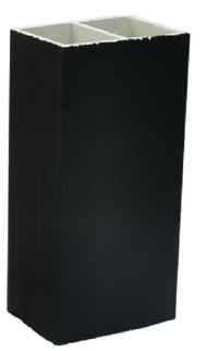 2950mm WPC Divider Tube Column Divider Wall Fluted Panel Corner Hollow Tube Partition Space Divider