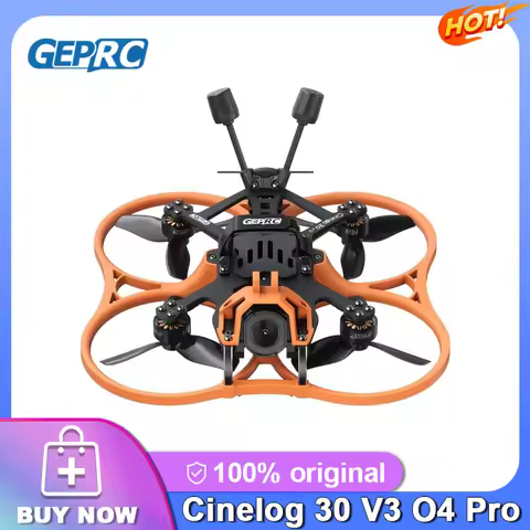 GEPRC Cinelog30 V3 O4 Pro FPV Quadcopter 4K 120fps F722 45A 32Bit AIO O4 AIR Unit Pro 4S 1404 3850KV