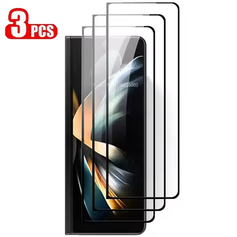 3PCS Tempered Glass For Samsung Galaxy Z Fold 5 9H Protective Glass Front Screen Protector for Samsu
