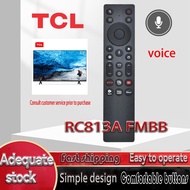 Remote Control RC813A FMB1 RC813A FMBB For TCL 55/65/75 C755 P71K P81K P61K S51K C61K