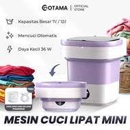 Mesin Cuci  Dan Pengering Mini Lipat Gotama Multifungsi Portable 12L