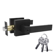 searchddsg Complete Set Door Handle Lock Impact Resistant Door Lock Simple Installation