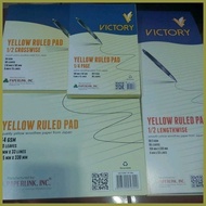◙ ❀ ♙ YELLOW pad paper set Victory pad paper