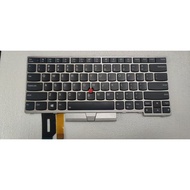 Replacement Laptop Keyboard FOR Lenovo ThinkPad E480 E485 L480 T480S L380 L490 yoga US keyboard Silv