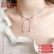 8 Planets Lovely Bow Knot Silver Necklace