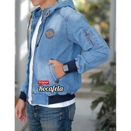 ROCAFELA HODIE JEANS JACKET PERMANENT HODIE - ORIGINAL ROCAFELA HODIE JEANS JACKET - RF JEANS HODIE