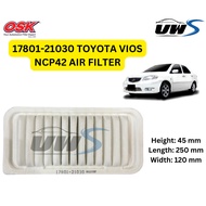 17801-21030 TOYOTA VIOS NCP42 AIR FILTER