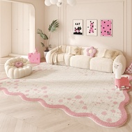 【Muya Collection】Cute Pink Dopamine Carpet Living Room Home Sofa Coffee Table Decorative Carpet Girl