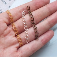 GANTUNGAN :0:0:0] 1Pcs Chain Extender Hanger Chain For DIY Craft Bracelets